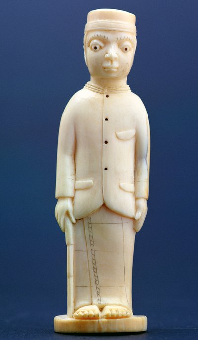 Figure of a Man in European Dress, Congo by African